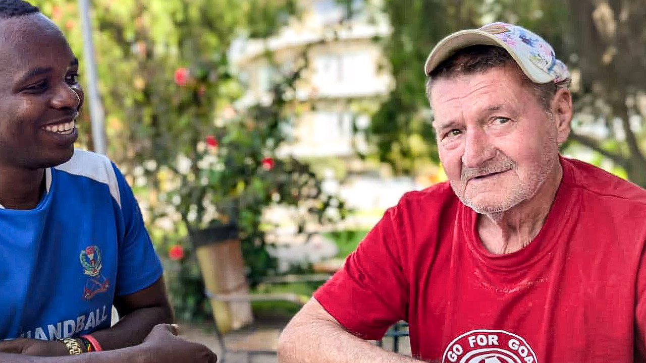 Wolf Meyer-Hagen, former handball player and volunteer sports coach in Tanzania, during an interview with PLAY HANDBALL.